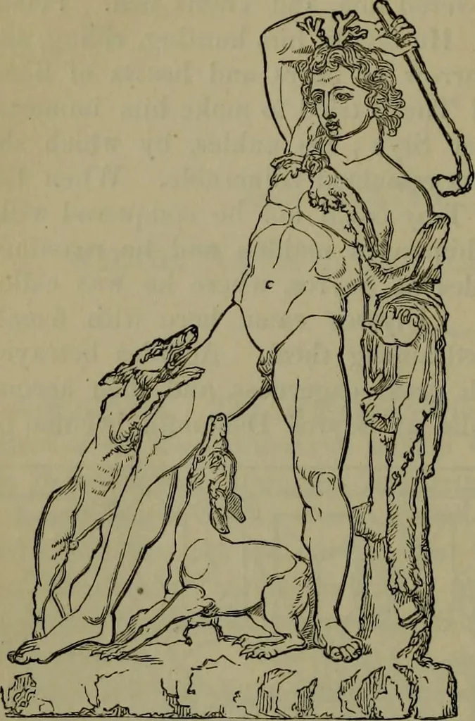 An illustration from A handbook of legendary and mythological art, 1876, leaf 439
