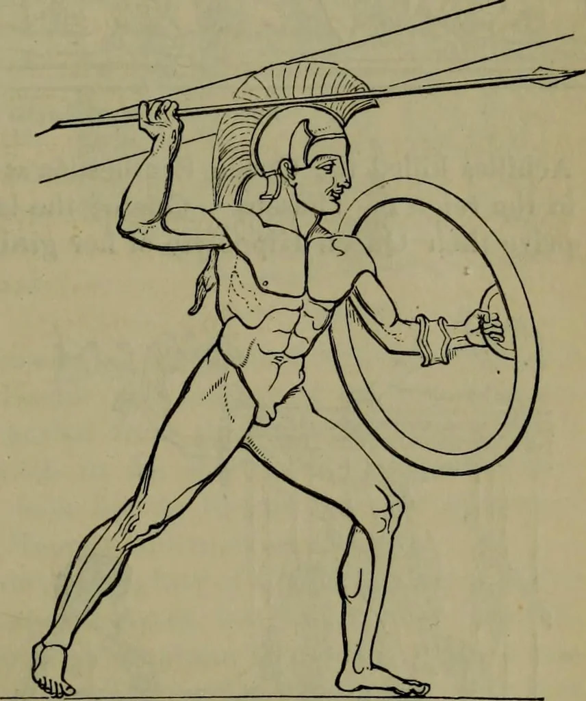 An illustration from A handbook of legendary and mythological art, 1876, leaf 442
