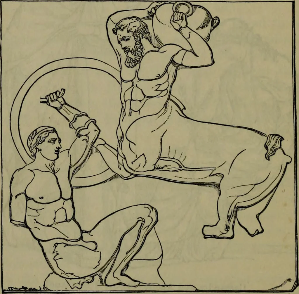 An illustration from A handbook of legendary and mythological art, 1876, leaf 455