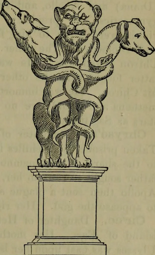 An illustration from A handbook of legendary and mythological art, 1876, leaf 456