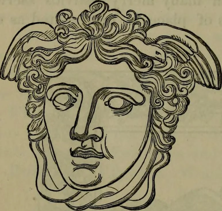 An illustration from A handbook of legendary and mythological art, 1876, leaf 467