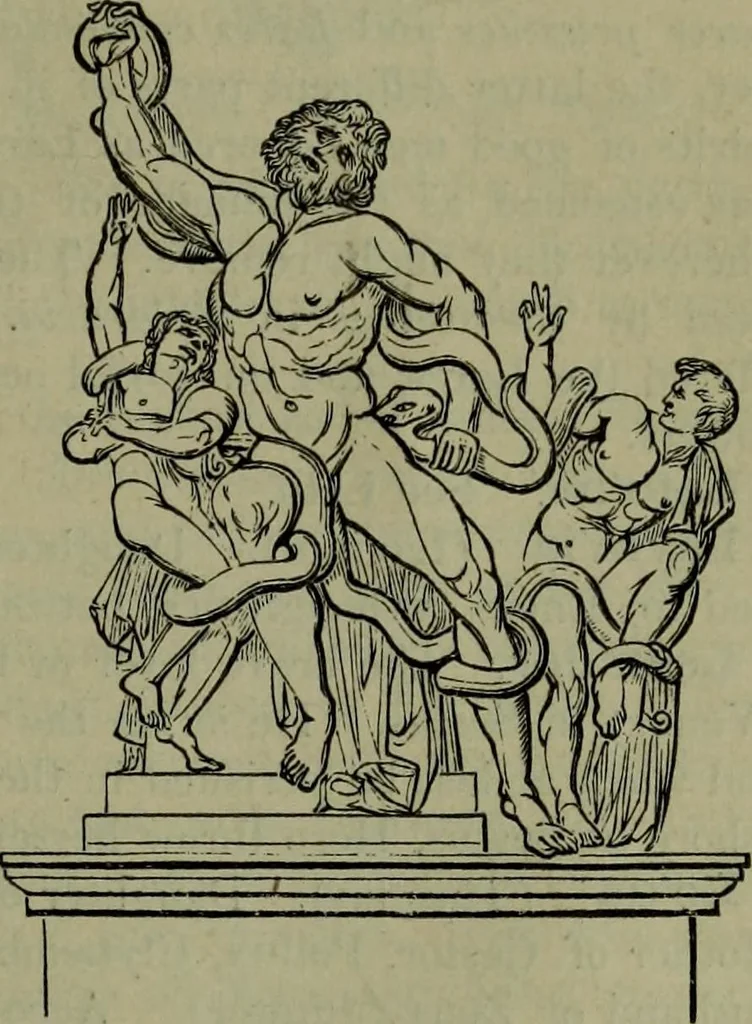 An illustration from A handbook of legendary and mythological art, 1876, leaf 482