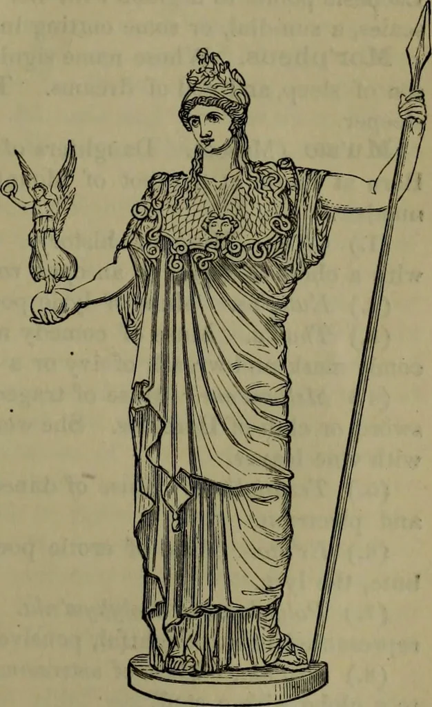 An illustration from A handbook of legendary and mythological art, 1876, leaf 486