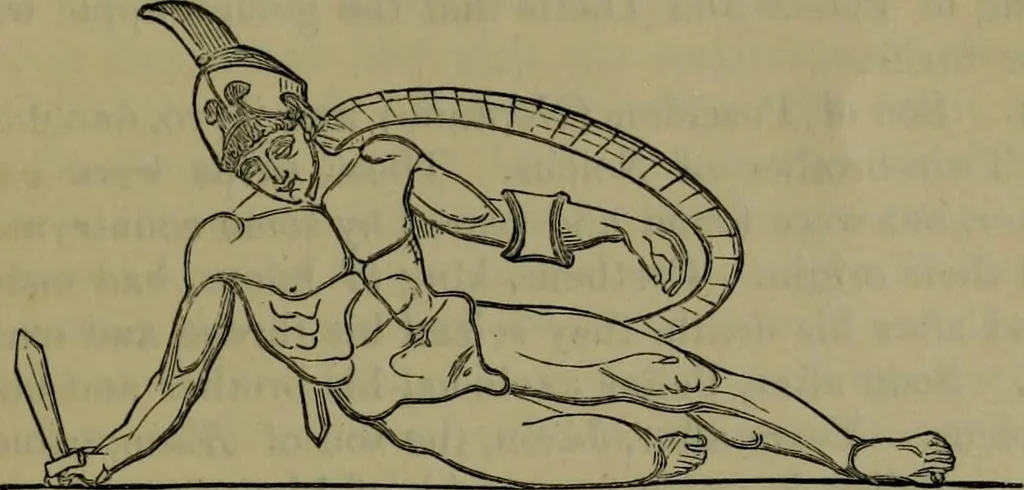 An illustration from A handbook of legendary and mythological art, 1876, leaf 494