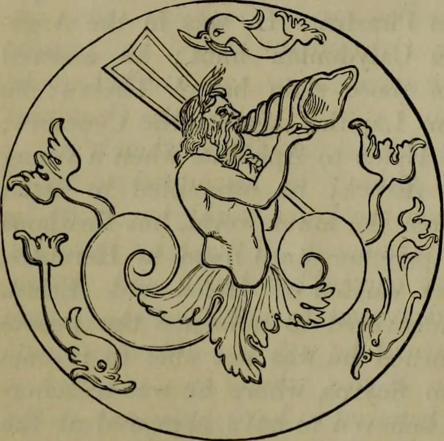 An illustration from A handbook of legendary and mythological art, 1876, leaf 509