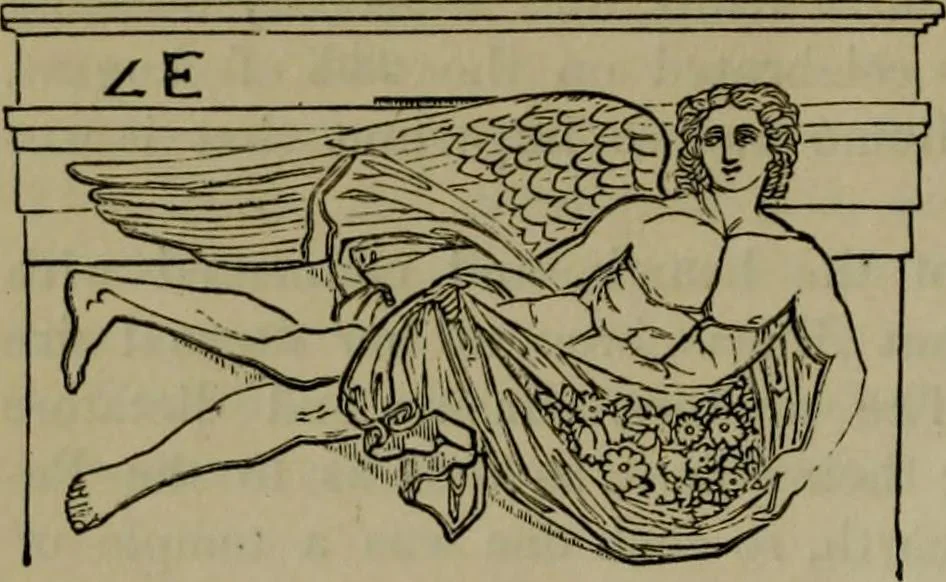 An illustration from A handbook of legendary and mythological art, 1876, leaf 515