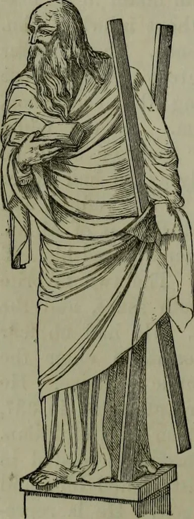 An illustration from A handbook of legendary and mythological art, 1876, leaf 61