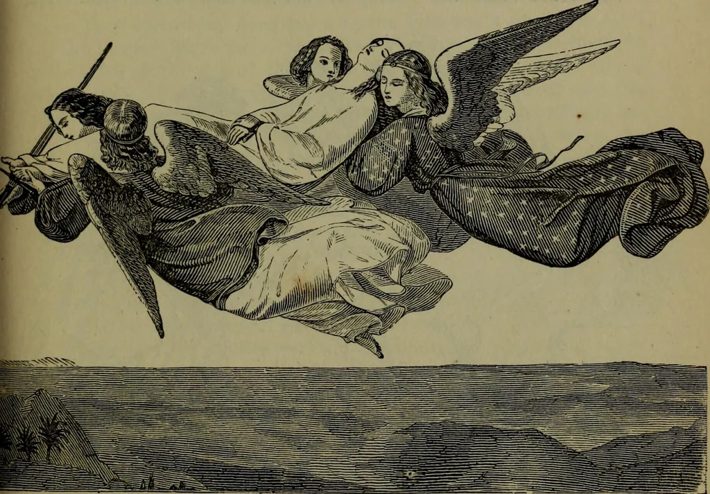 An illustration from A handbook of legendary and mythological art, 1876, leaf 84