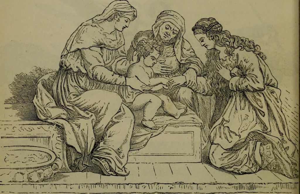 An illustration from A handbook of legendary and mythological art, 1876, leaf 85