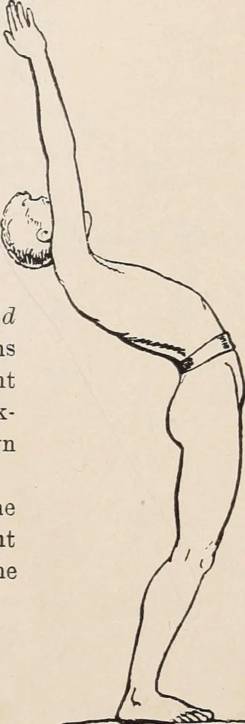 An illustration from Handbook of lessons in physical training and games for the Philadelphia public schools, 1910, leaf 15