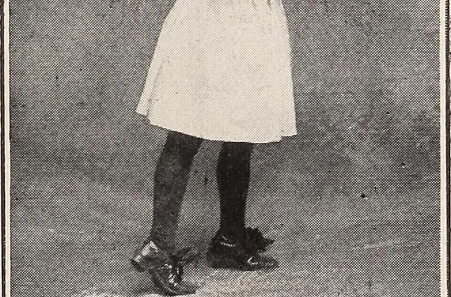 An illustration from Handbook of lessons in physical training and games for the Philadelphia public schools, 1910, leaf 27