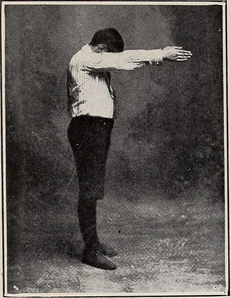 An illustration from Handbook of lessons in physical training and games for the Philadelphia public schools, 1910, leaf 32