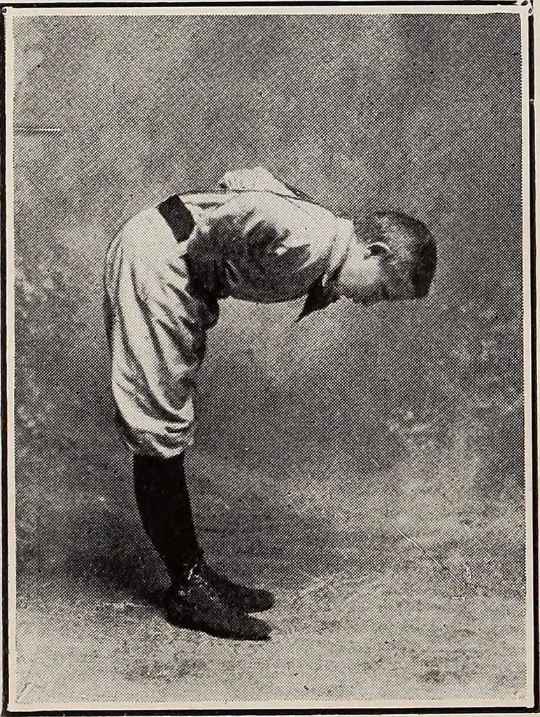 An illustration from Handbook of lessons in physical training and games for the Philadelphia public schools, 1910, leaf 32