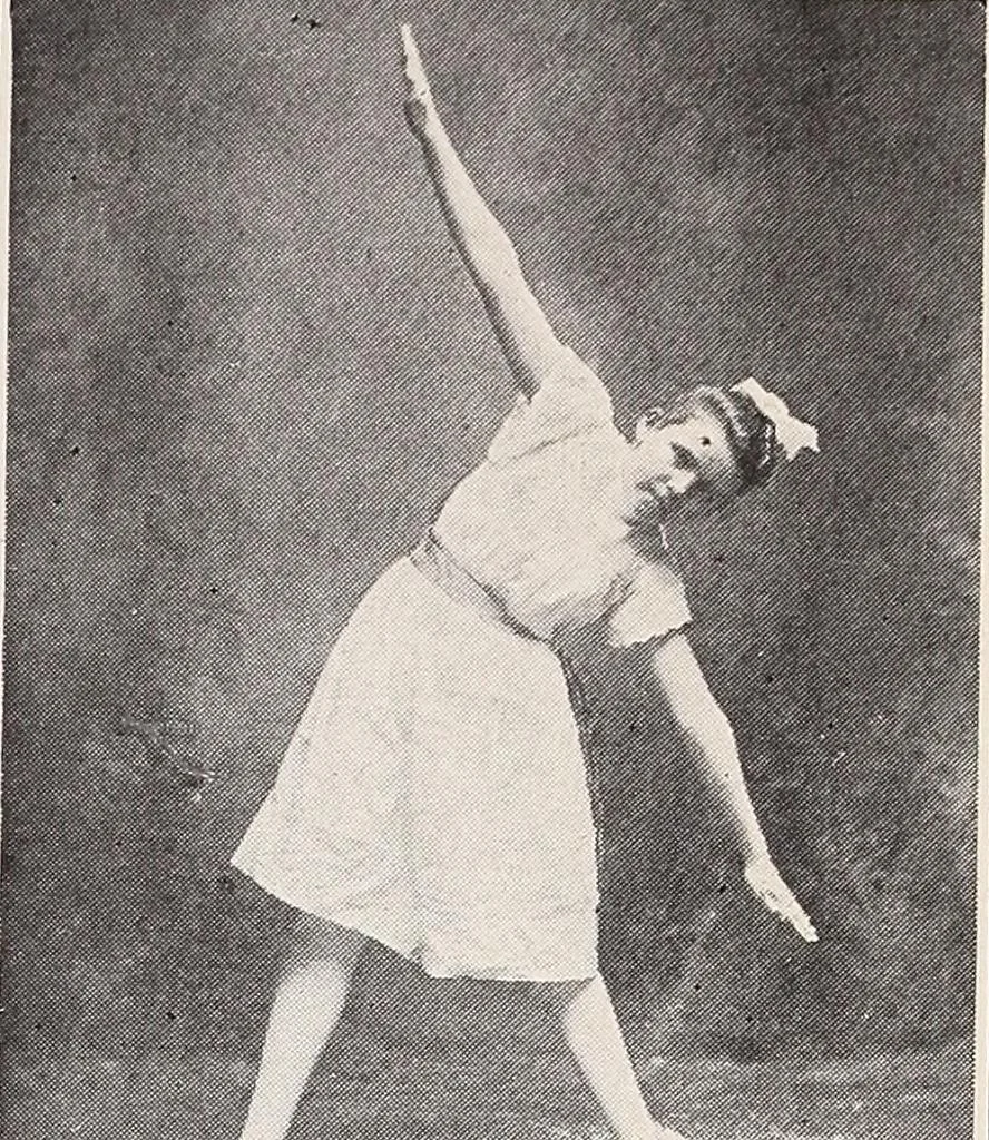 An illustration from Handbook of lessons in physical training and games for the Philadelphia public schools, 1910, leaf 33