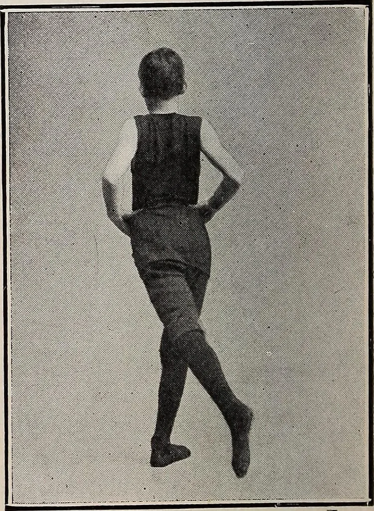 An illustration from Handbook of lessons in physical training and games for the Philadelphia public schools, 1910, leaf 36