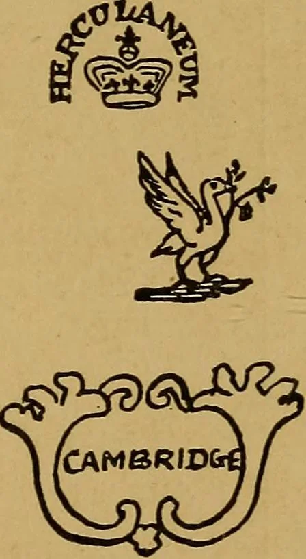 An illustration from Handbook of marks on pottery & porcelain, 1909, leaf 119