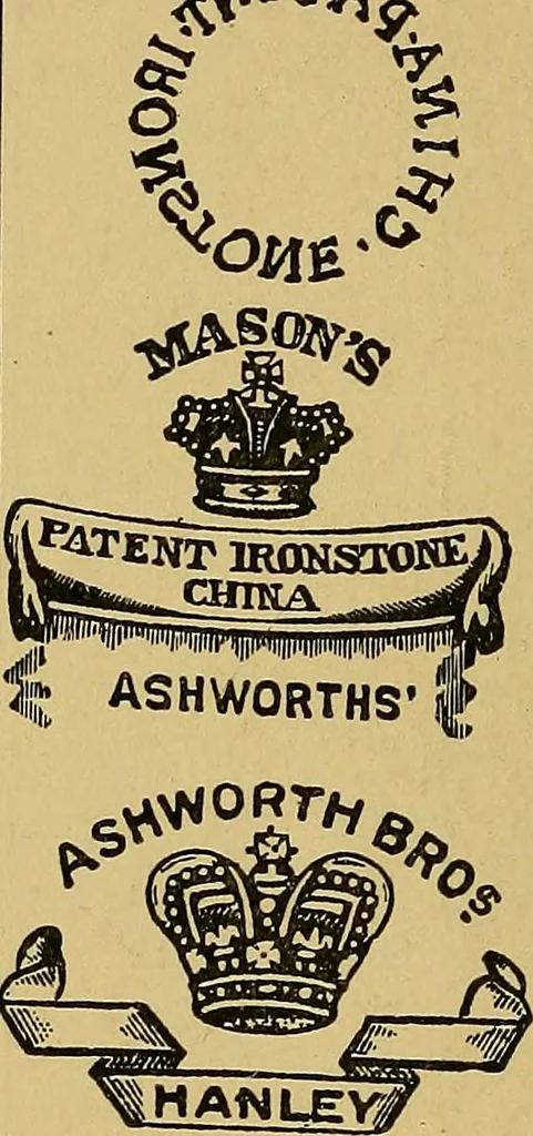 An illustration from Handbook of marks on pottery & porcelain, 1909, leaf 126