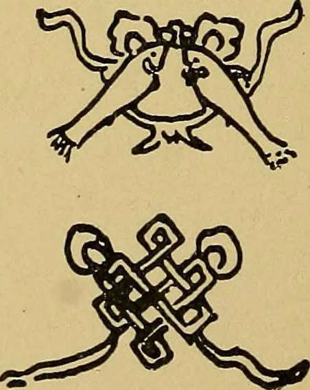An illustration from Handbook of marks on pottery & porcelain, 1909, leaf 154