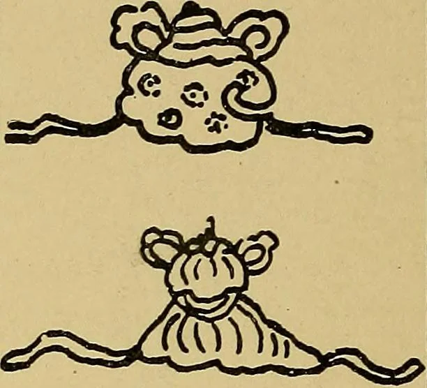 An illustration from Handbook of marks on pottery & porcelain, 1909, leaf 154