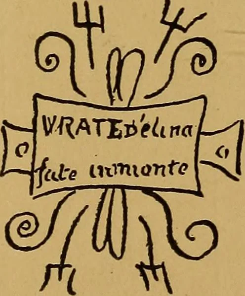 An illustration from Handbook of marks on pottery & porcelain, 1909, leaf 21
