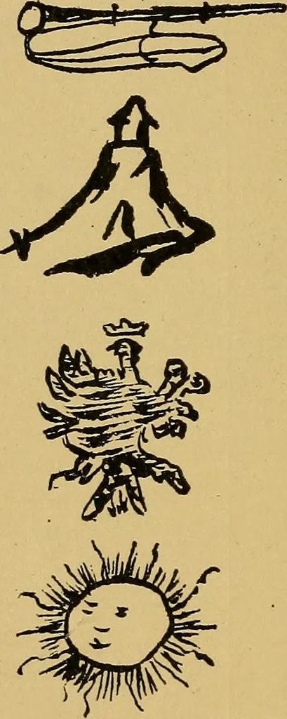 An illustration from Handbook of marks on pottery & porcelain, 1909, leaf 36