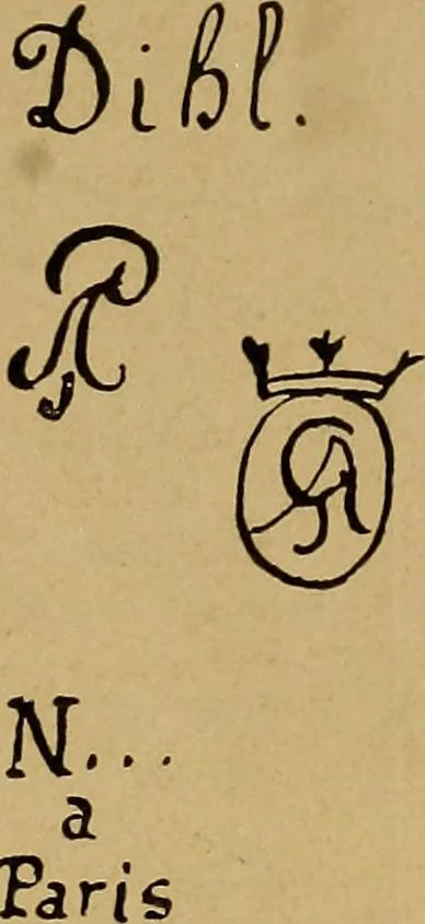 An illustration from Handbook of marks on pottery & porcelain, 1909, leaf 91