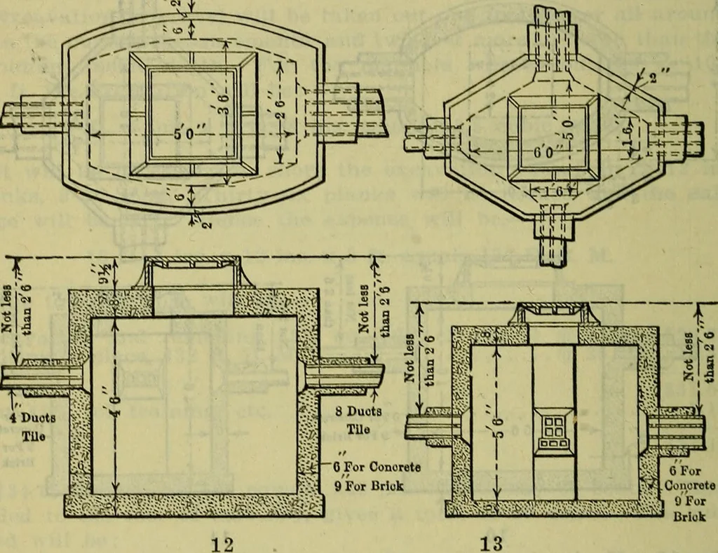 An illustration from Handbook of mechanical and electrical cost data, giving shipping weights, capacities, outputs, and net prices of machines and apparatus, and detailed costs of installation, maintenance, depreciation and operation, together with many principles and data relating to engineering economics, 1918, leaf 1019