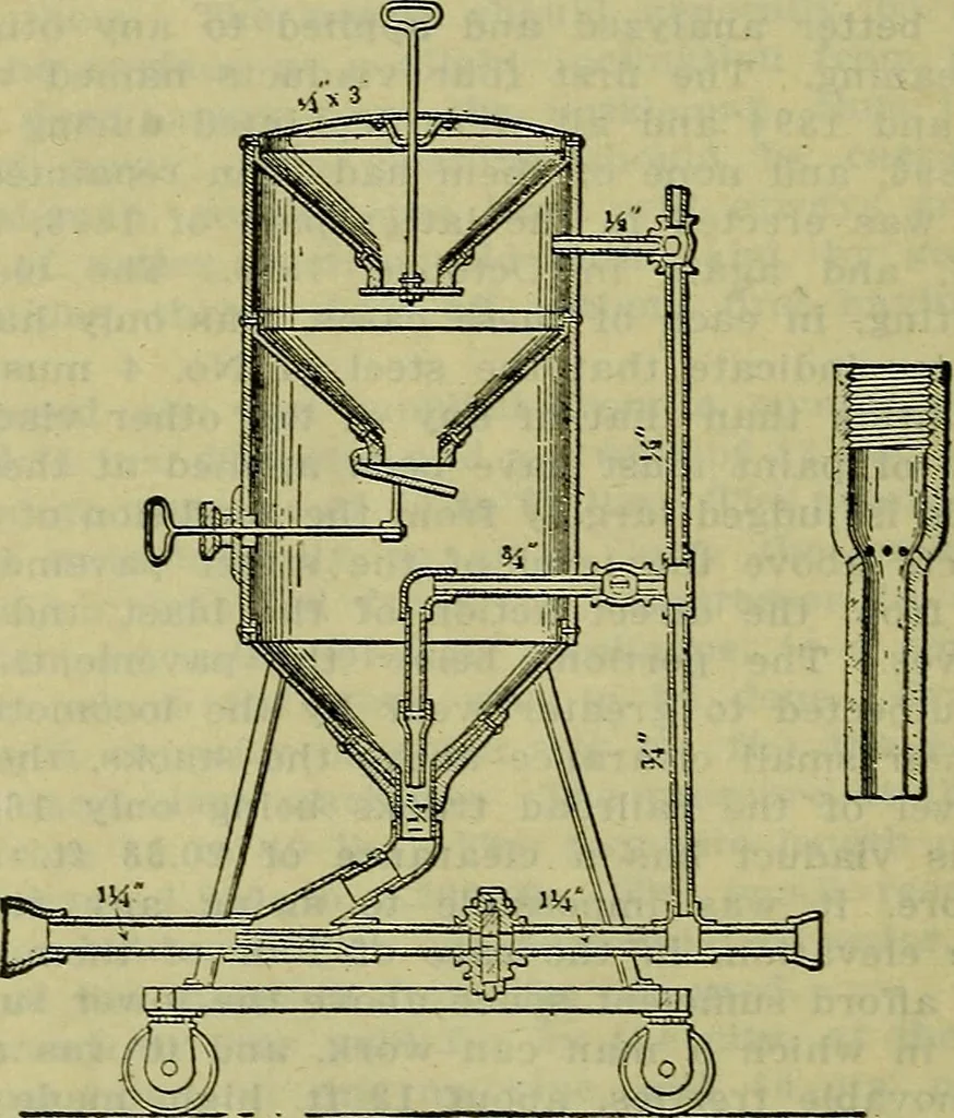 An illustration from Handbook of mechanical and electrical cost data, giving shipping weights, capacities, outputs, and net prices of machines and apparatus, and detailed costs of installation, maintenance, depreciation and operation, together with many principles and data relating to engineering economics, 1918, leaf 1707