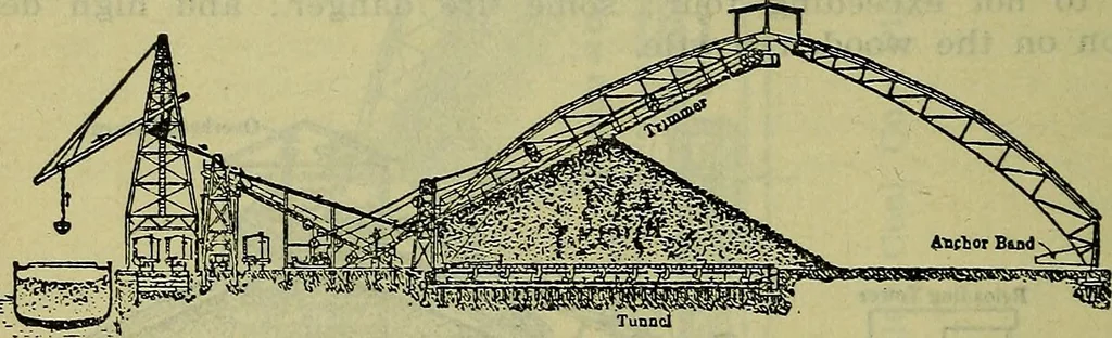 An illustration from Handbook of mechanical and electrical cost data, giving shipping weights, capacities, outputs, and net prices of machines and apparatus, and detailed costs of installation, maintenance, depreciation and operation, together with many principles and data relating to engineering economics, 1918, leaf 375