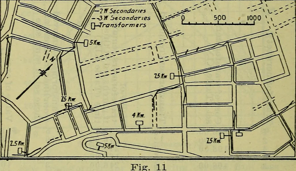 An illustration from Handbook of mechanical and electrical cost data, giving shipping weights, capacities, outputs, and net prices of machines and apparatus, and detailed costs of installation, maintenance, depreciation and operation, together with many principles and data relating to engineering economics, 1918, leaf 829