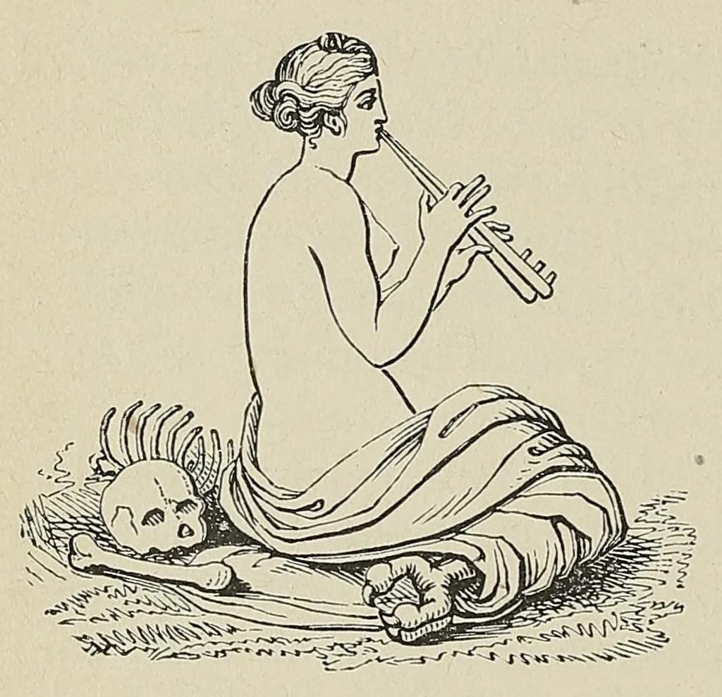 An illustration from A hand-book of mythology : the myths and legends of ancient Greece and Rome, 1884, leaf 120