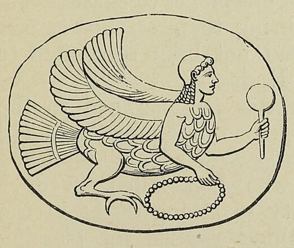 An illustration from A hand-book of mythology : the myths and legends of ancient Greece and Rome, 1884, leaf 145