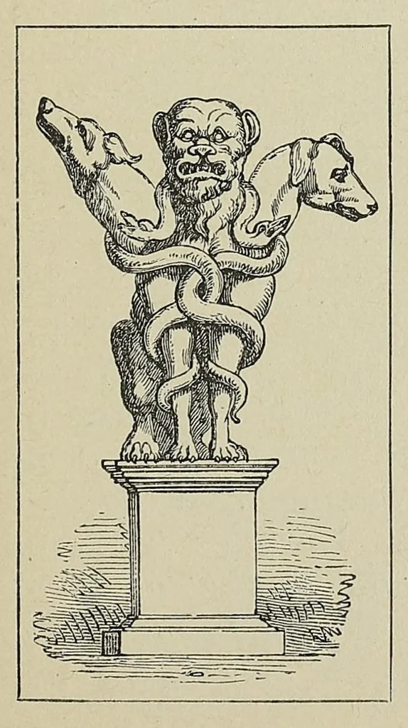 An illustration from A hand-book of mythology : the myths and legends of ancient Greece and Rome, 1884, leaf 257