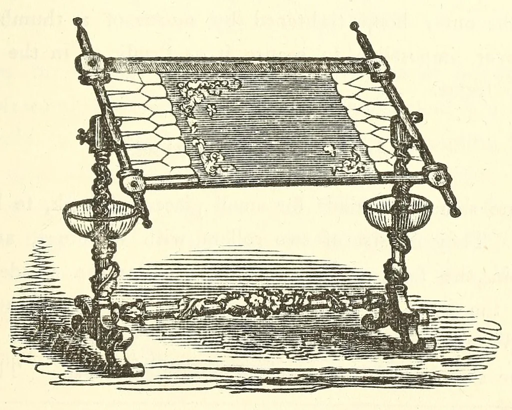 An illustration from The handbook of needlework, 1842, leaf 115