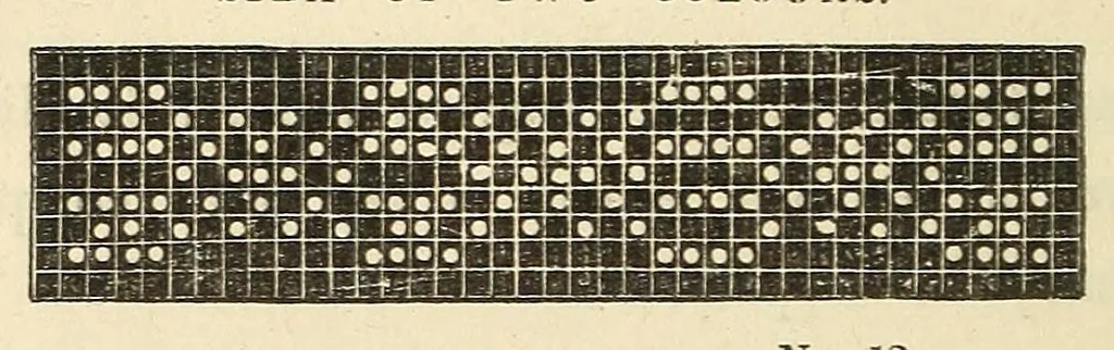 An illustration from The handbook of needlework, 1842, leaf 184