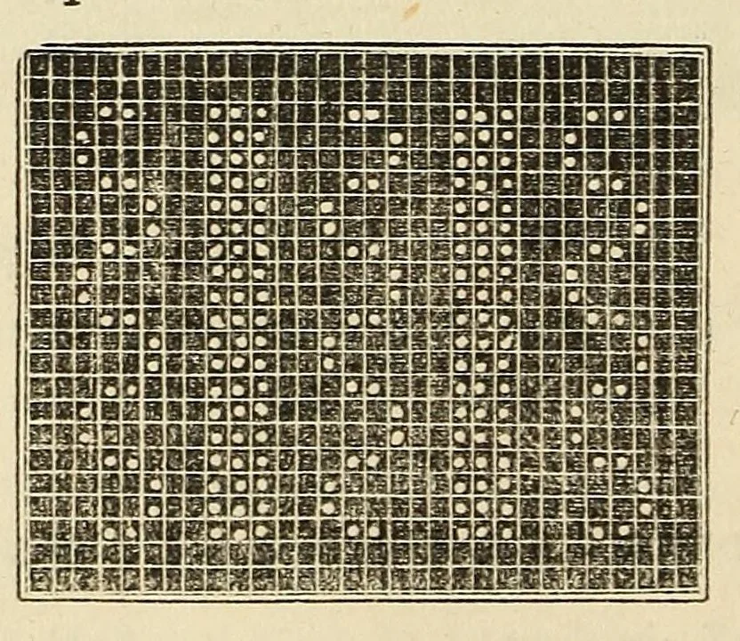 An illustration from The handbook of needlework, 1842, leaf 186