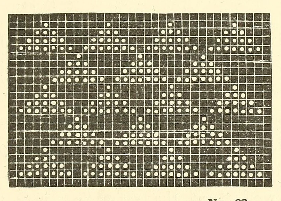 An illustration from The handbook of needlework, 1842, leaf 197