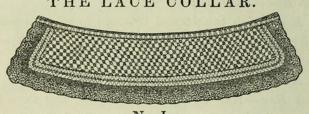 An illustration from The handbook of needlework, 1854, leaf 342