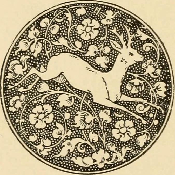 An illustration from Handbook of ornament; a grammar of art, industrial and architectural designing in all its branches, for practical as well as theoretical use, 1900, leaf 10