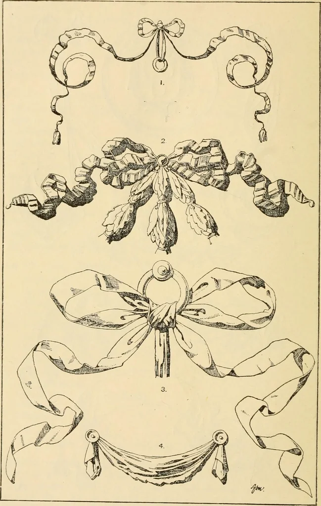 An illustration from Handbook of ornament; a grammar of art, industrial and architectural designing in all its branches, for practical as well as theoretical use, 1900, leaf 136