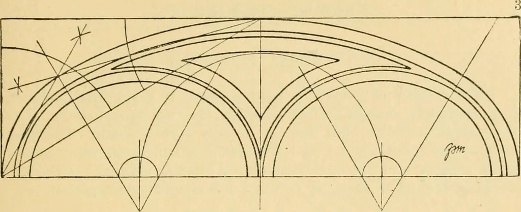 An illustration from Handbook of ornament; a grammar of art, industrial and architectural designing in all its branches, for practical as well as theoretical use, 1900, leaf 17