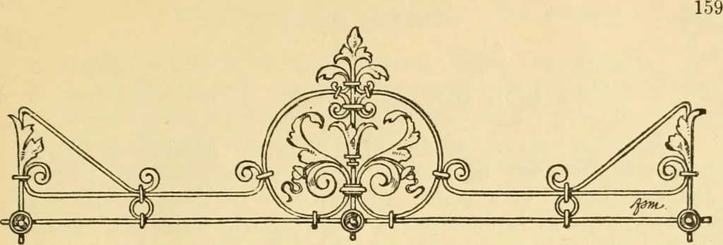 An illustration from Handbook of ornament; a grammar of art, industrial and architectural designing in all its branches, for practical as well as theoretical use, 1900, leaf 173