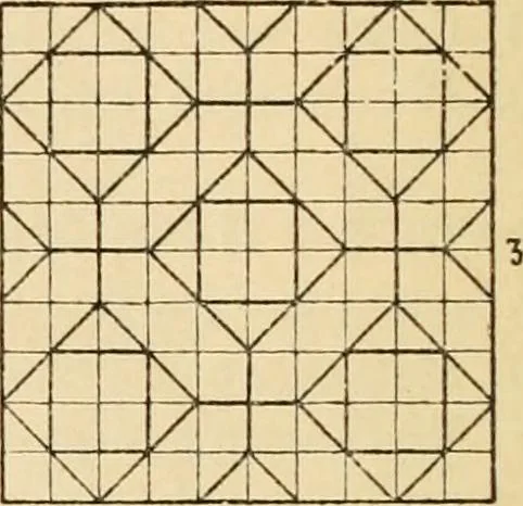 An illustration from Handbook of ornament; a grammar of art, industrial and architectural designing in all its branches, for practical as well as theoretical use, 1900, leaf 24