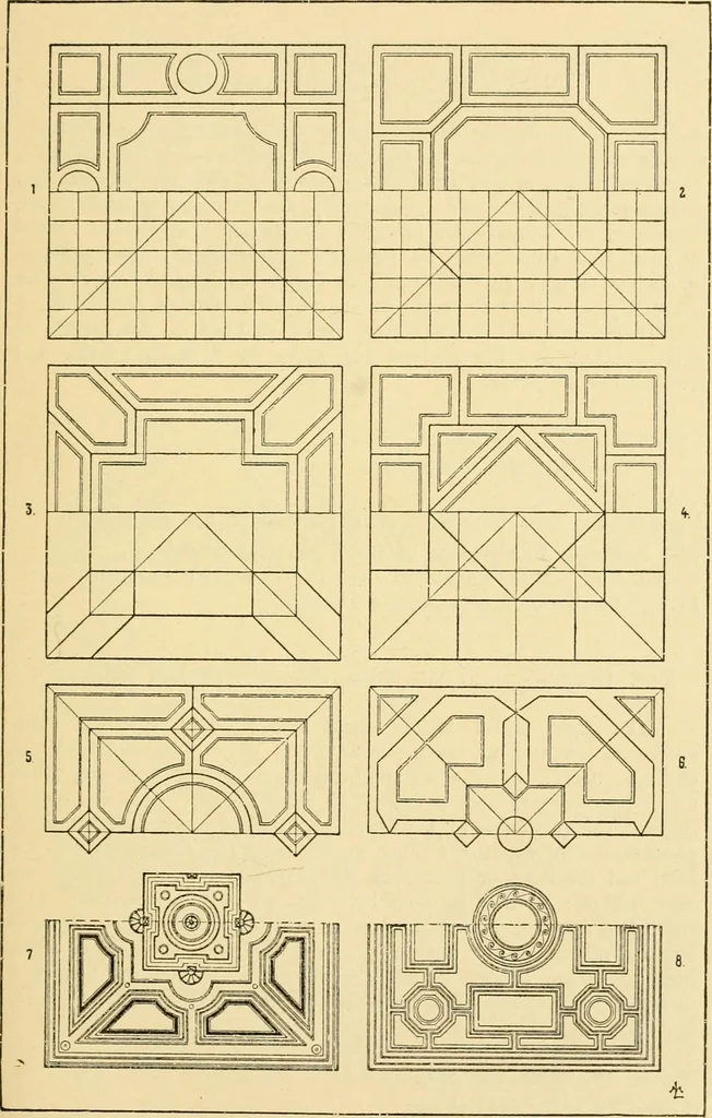 An illustration from Handbook of ornament; a grammar of art, industrial and architectural designing in all its branches, for practical as well as theoretical use, 1900, leaf 31