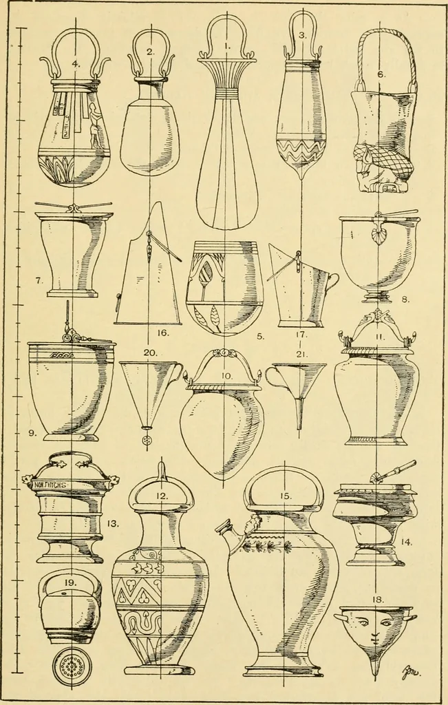 An illustration from Handbook of ornament; a grammar of art, industrial and architectural designing in all its branches, for practical as well as theoretical use, 1900, leaf 339