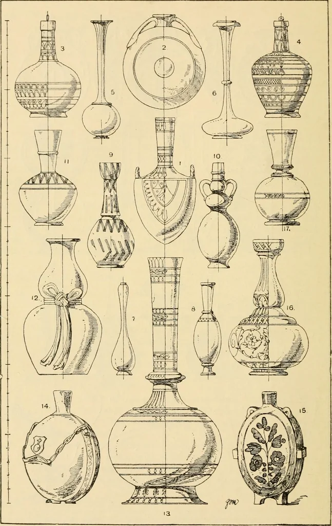 An illustration from Handbook of ornament; a grammar of art, industrial and architectural designing in all its branches, for practical as well as theoretical use, 1900, leaf 352
