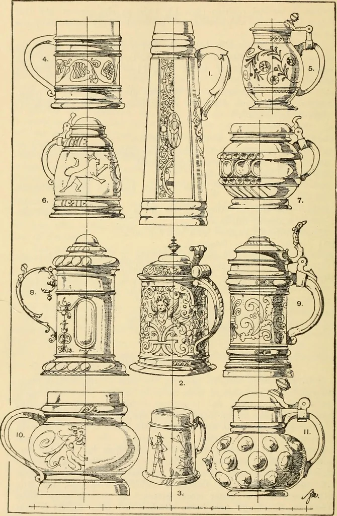 An illustration from Handbook of ornament; a grammar of art, industrial and architectural designing in all its branches, for practical as well as theoretical use, 1900, leaf 368