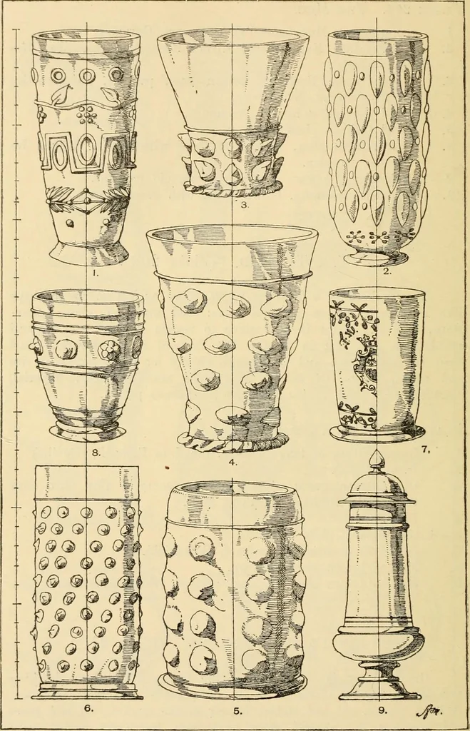 An illustration from Handbook of ornament; a grammar of art, industrial and architectural designing in all its branches, for practical as well as theoretical use, 1900, leaf 370