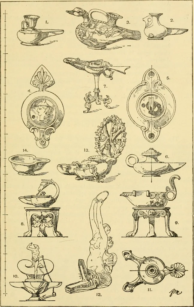 An illustration from Handbook of ornament; a grammar of art, industrial and architectural designing in all its branches, for practical as well as theoretical use, 1900, leaf 379