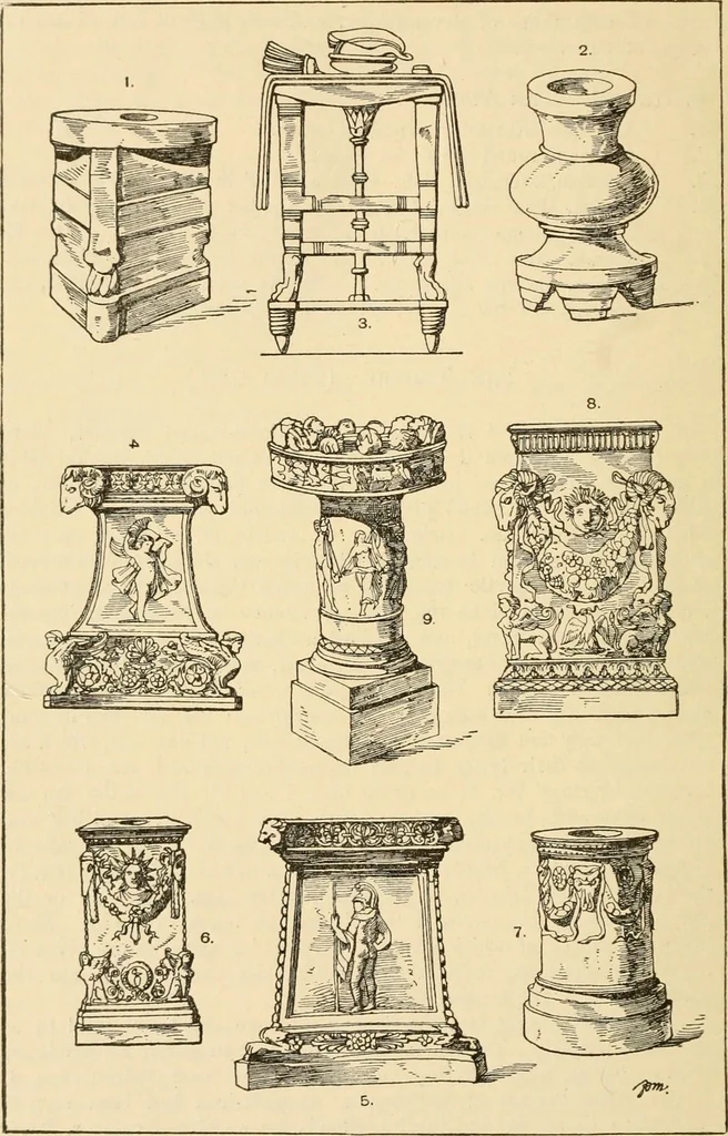 An illustration from Handbook of ornament; a grammar of art, industrial and architectural designing in all its branches, for practical as well as theoretical use, 1900, leaf 394